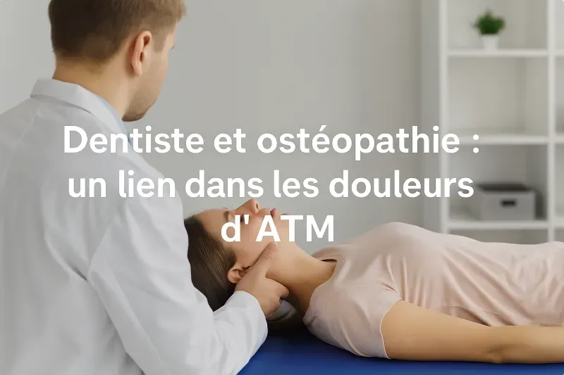 Douleurs de mâchoire après le dentiste : comment l’ostéopathie peut vous aider